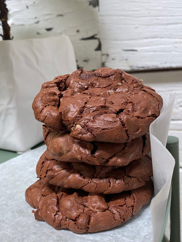 The bestest dairy free brownie chocolate cookies (one dozen)