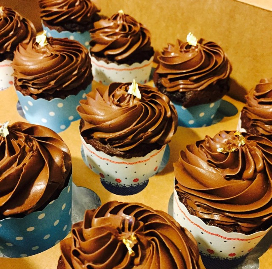 Chocolate Vegan Cupcakes (1 dozen)